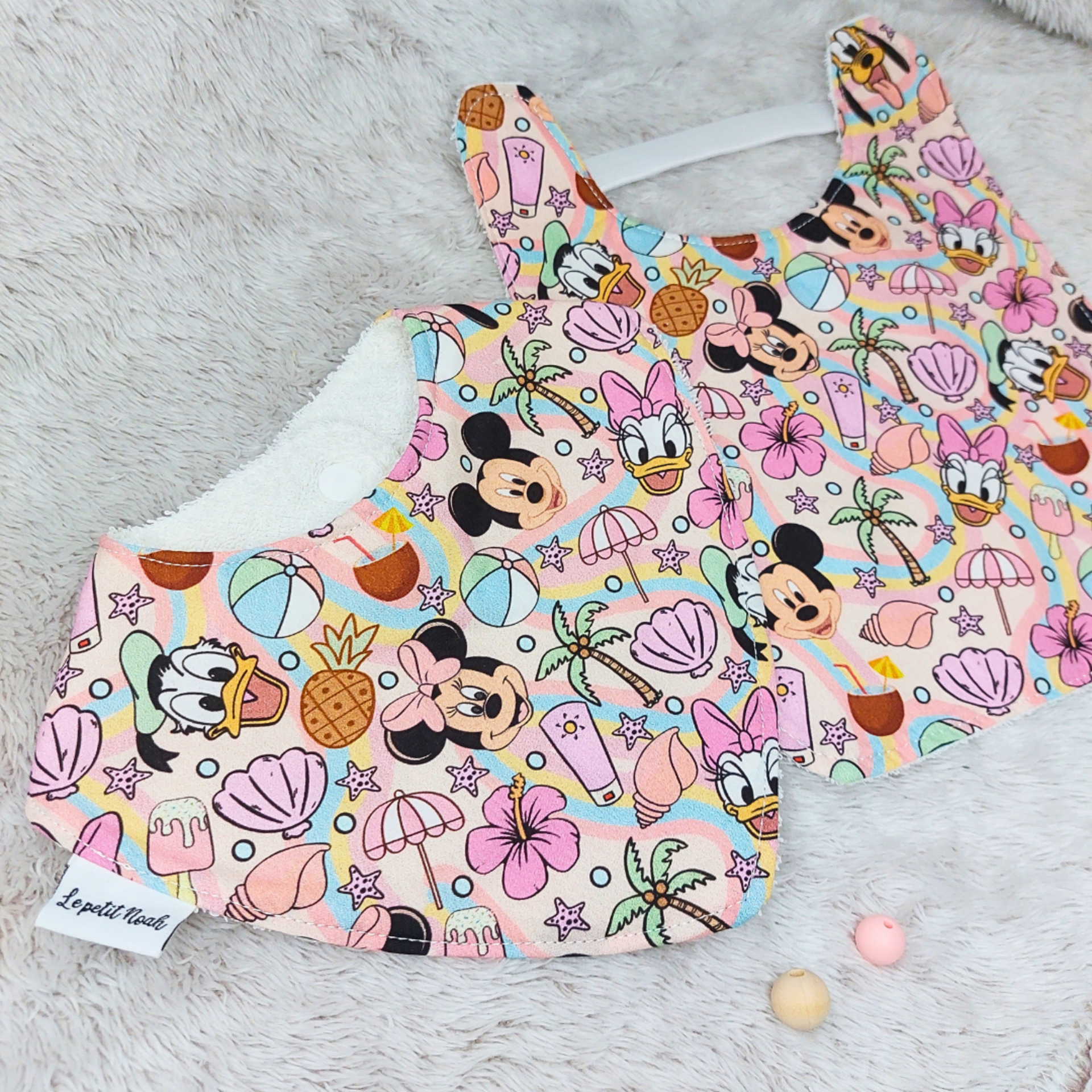 Pack babero + bandana Minnie Mouse - 4