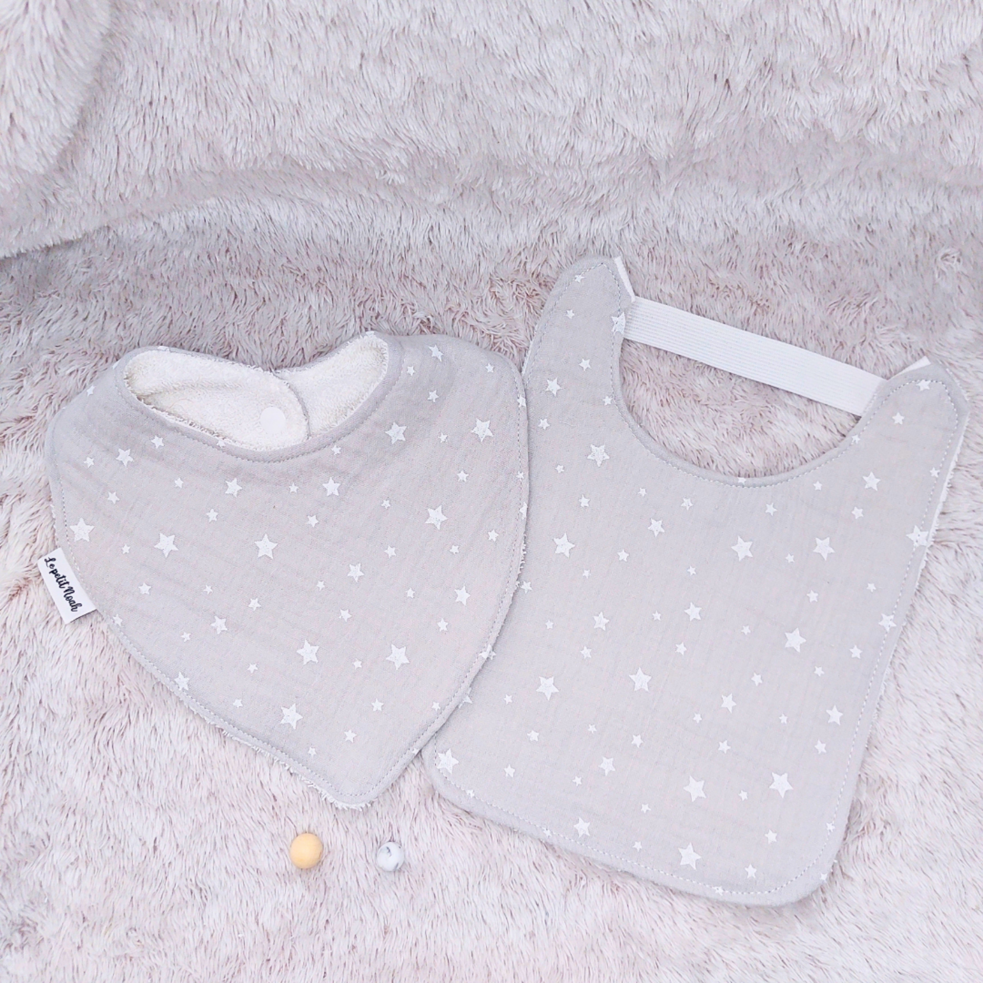 Pack bandana + babero estrellas - 4